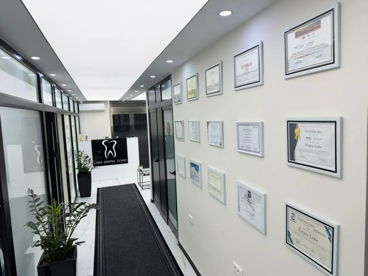 Gli interni di Loka Dental Clinic